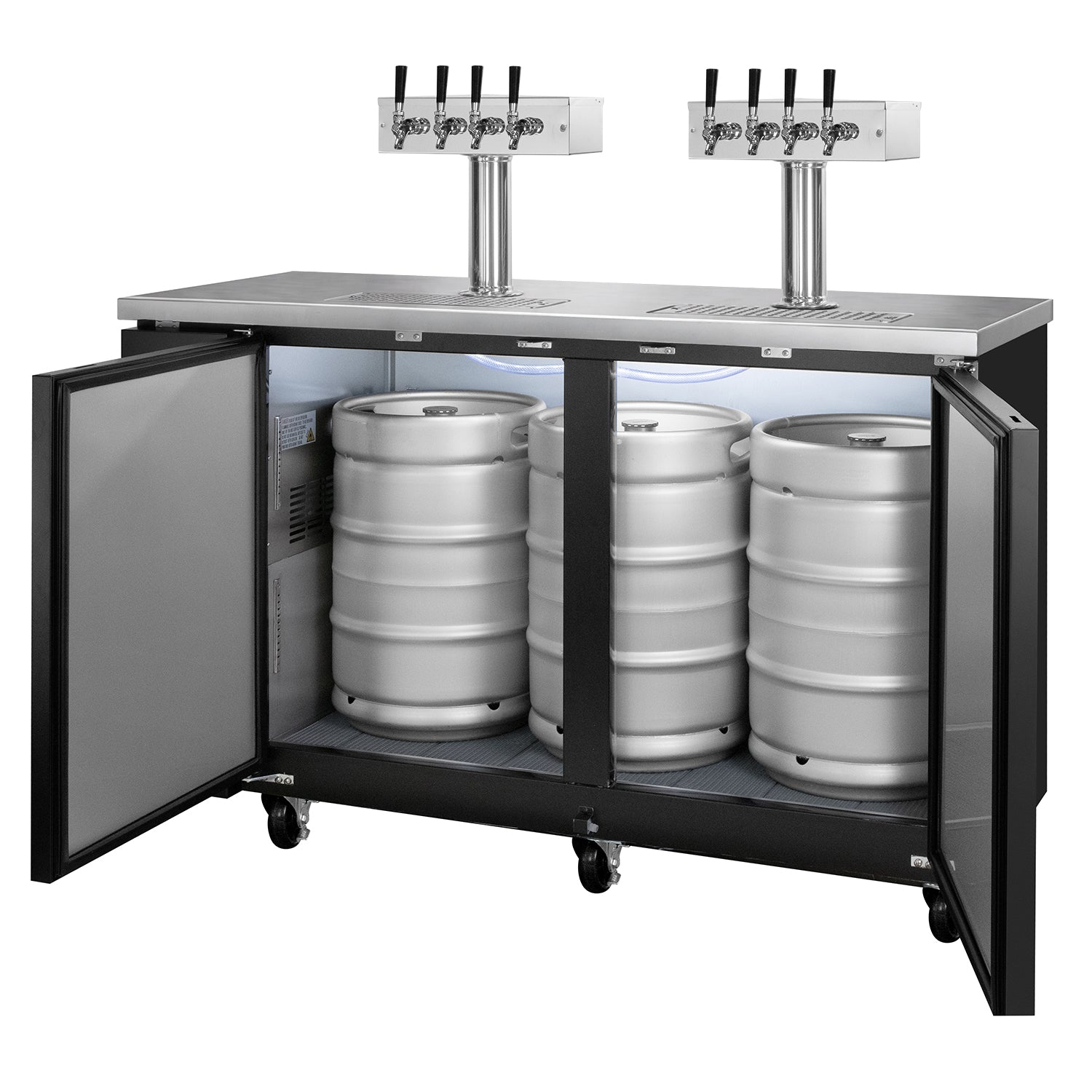 Kegco XCK-2460B-2 Beer Cooler