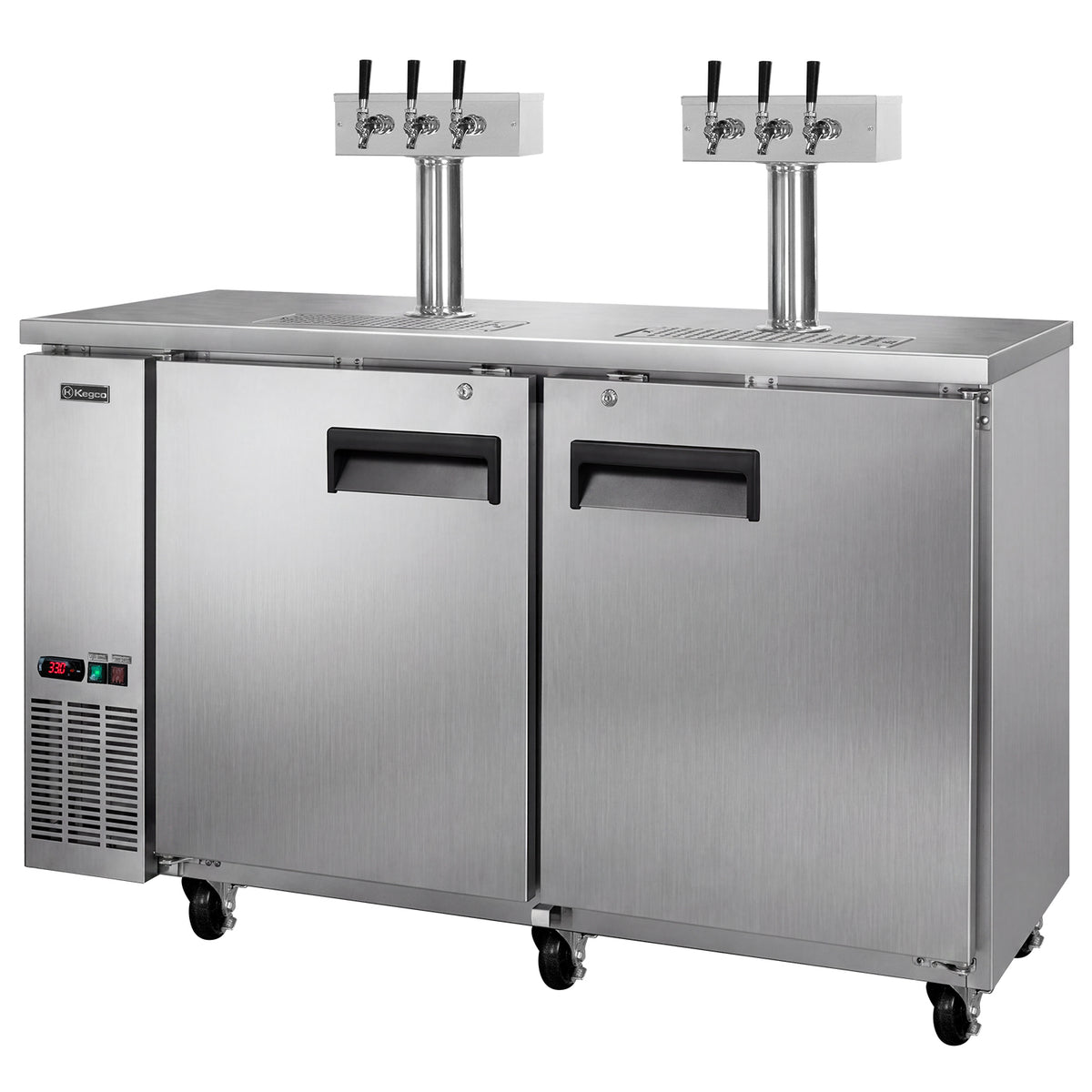 Kegco XCK-2460S-6K Craft Beer Kegerator