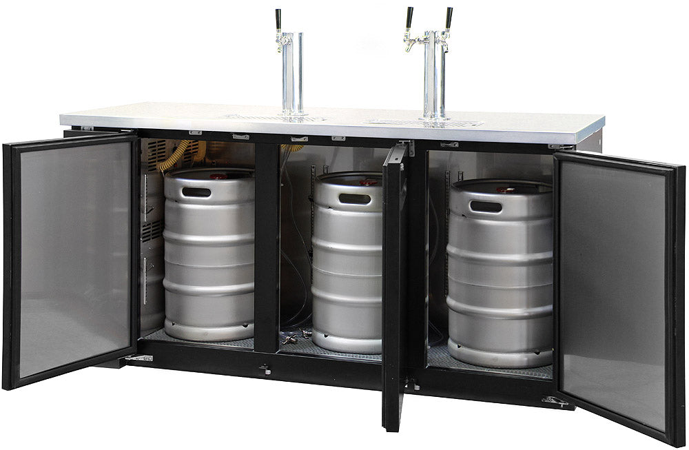 Interior with Full Size Kegs