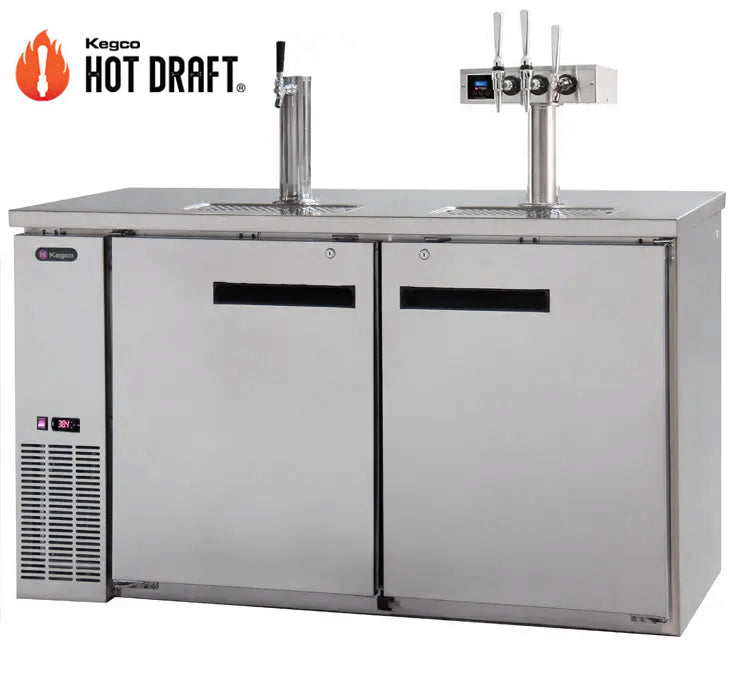 Kegco XCK-HDT-2460S Hot Draft Kegerator