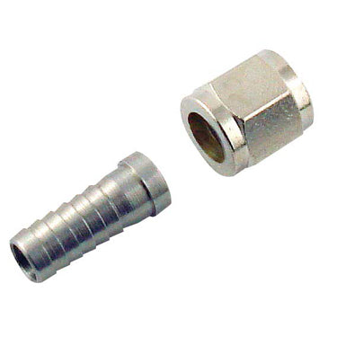 hose fitting and swivel nut