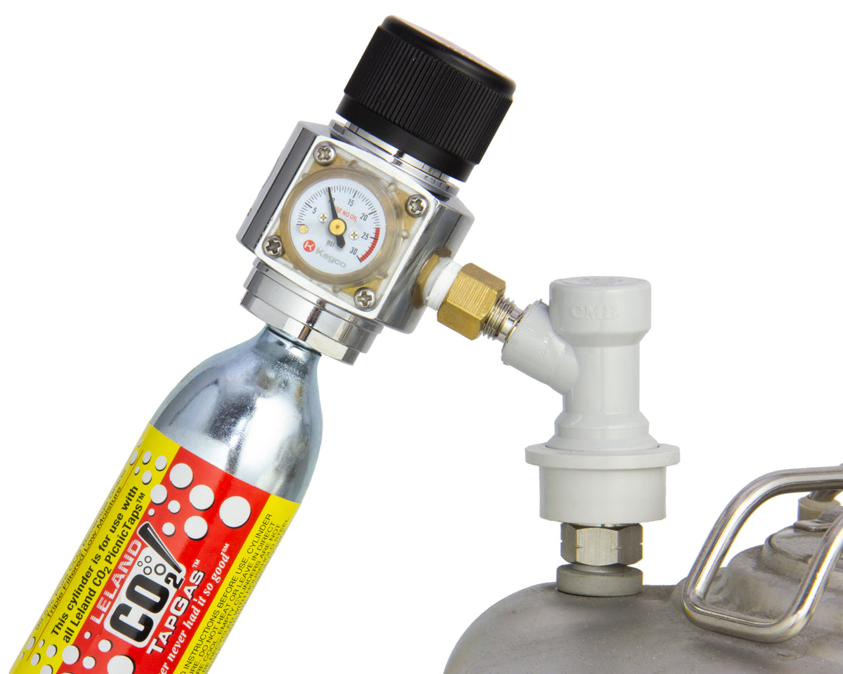 Regulate a ball lock coupler