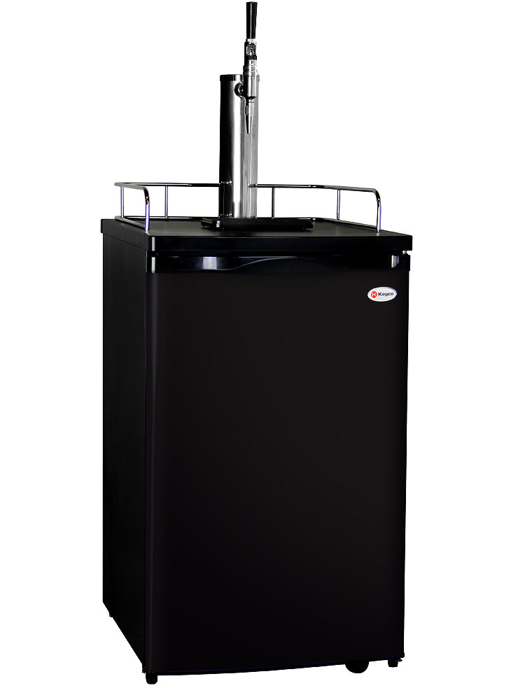 K199B-G Guinness® Dispensing Kegerator with Black Cabinet and Door
