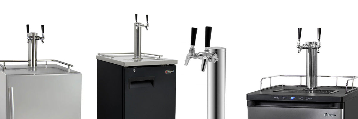 Dual Tap Kegerators