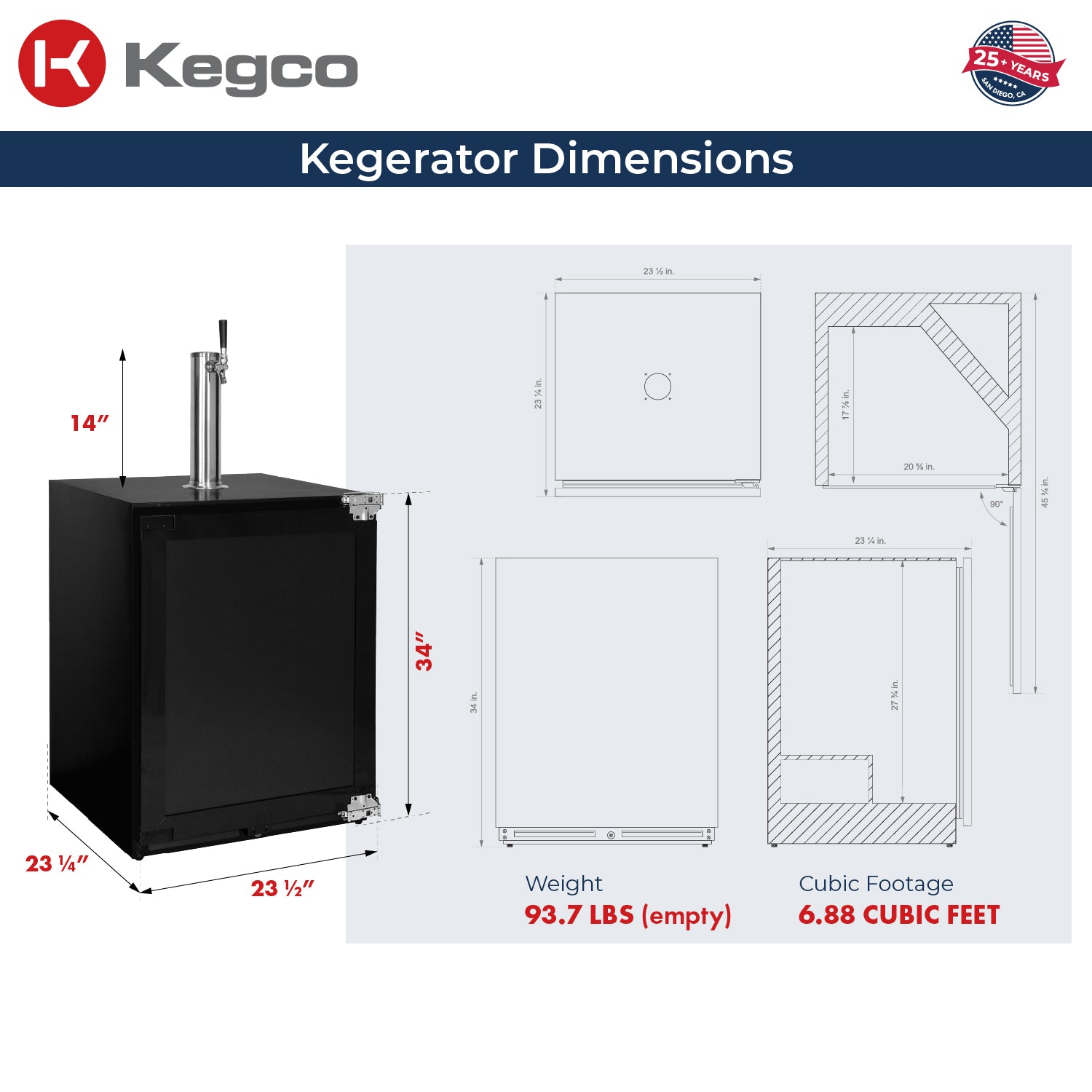 dimensions