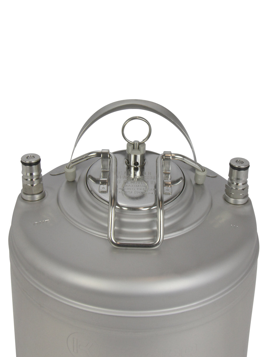 1.75 Gallon Ball Lock Keg