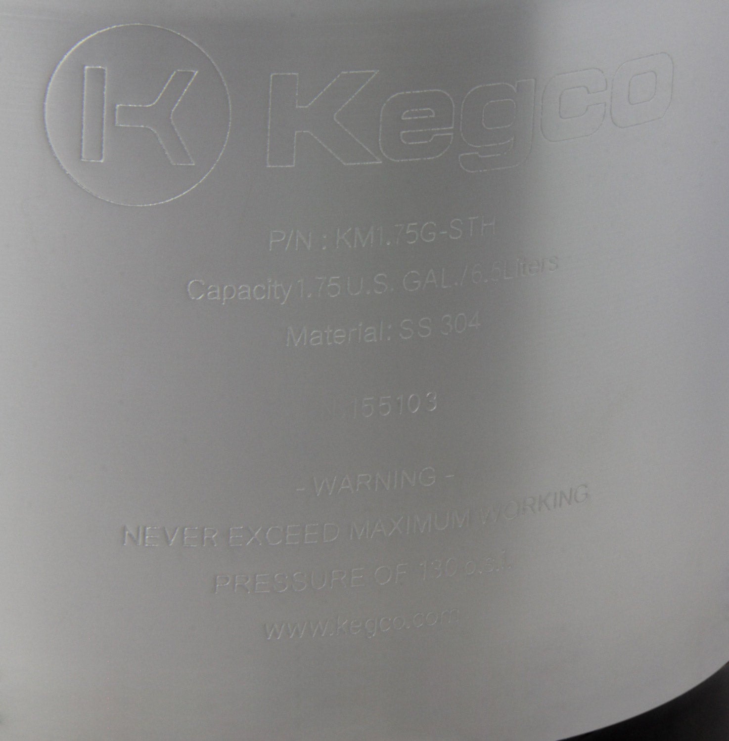 keg info etching