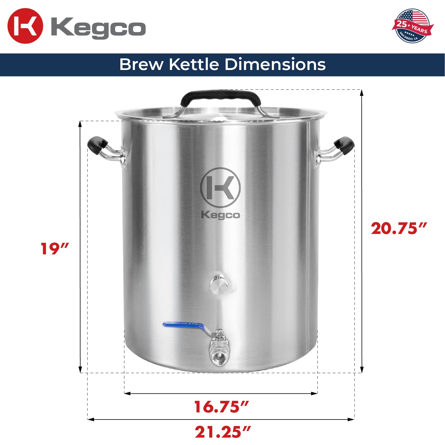 15 Gallon Coffee Brew Kettle