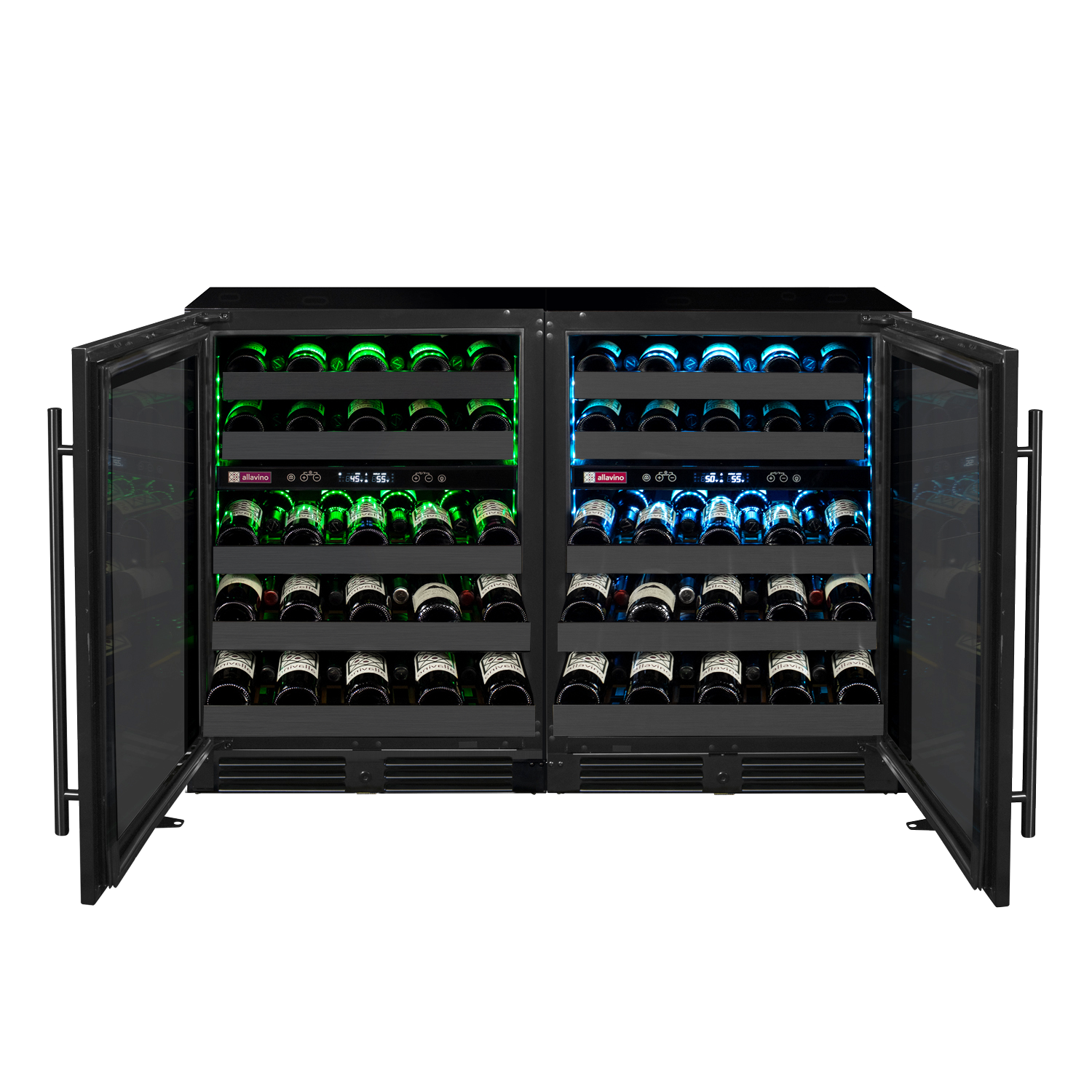 Allavino Reserva 2X-BDW5034D-2BS undercounter wine refrigerator