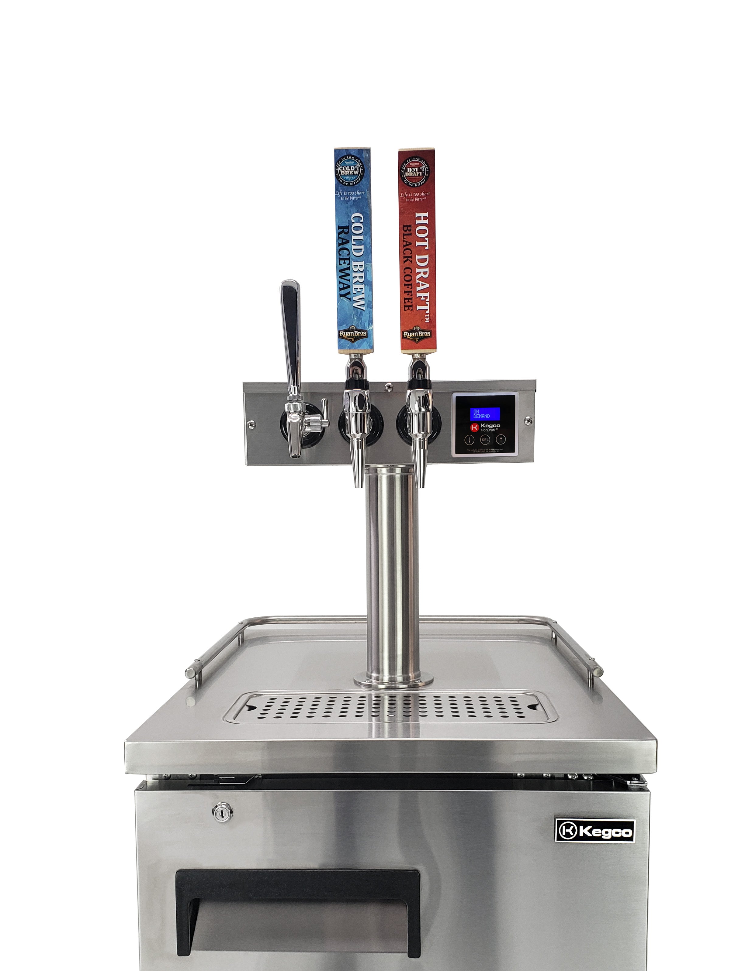 Kegco XCK-HDT-3S ® Triple Faucet Commercial Kegerator Hot Draft &r