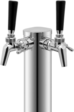 Dual Faucet Draft Beer Tower