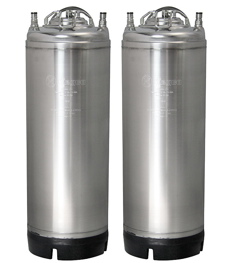 5 Gallon Ball Lock Keg - Strap Handle - Set of 2