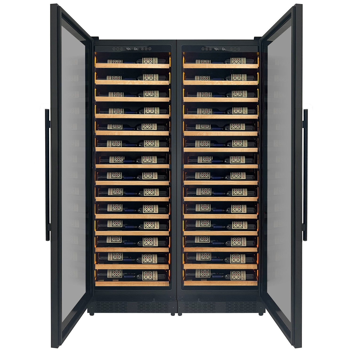 Allavino Reserva 2X-VSW6771S-1B-W LED Shallow Wine Refrigerator