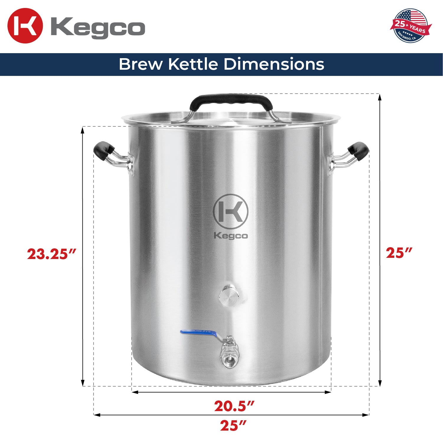 30 Gallon Coffee Brew Kettle