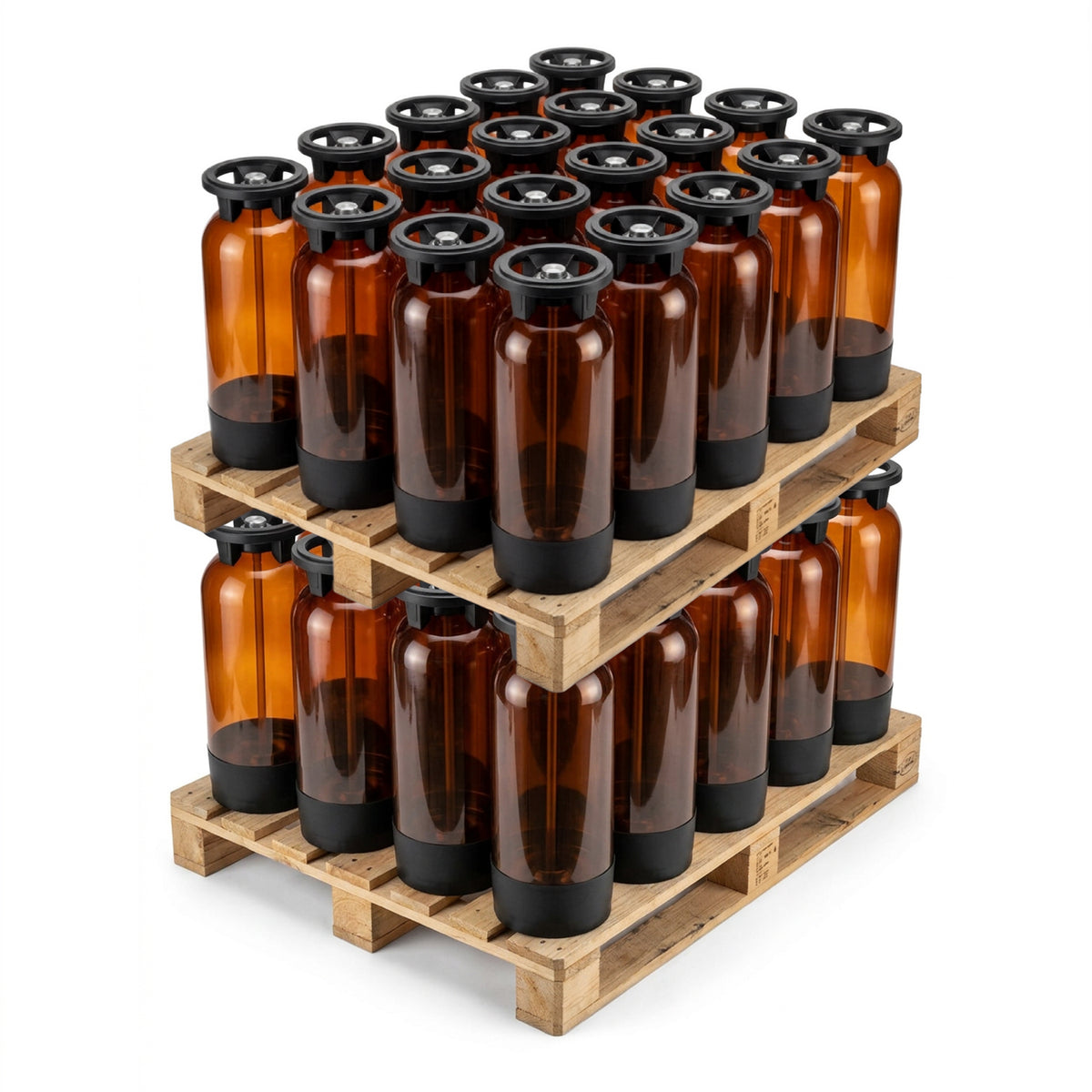 Pallet of 40 20L Single-Use Hybrid Kegs
