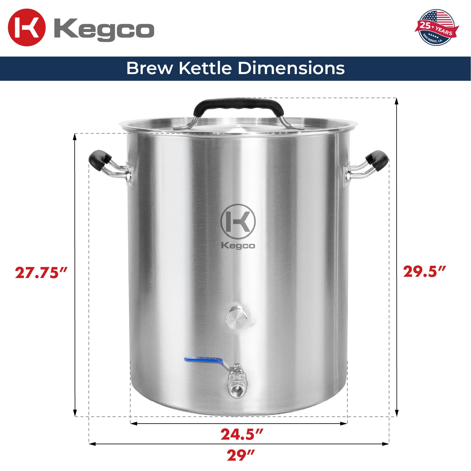 50 Gallon Coffee Brew Kettle