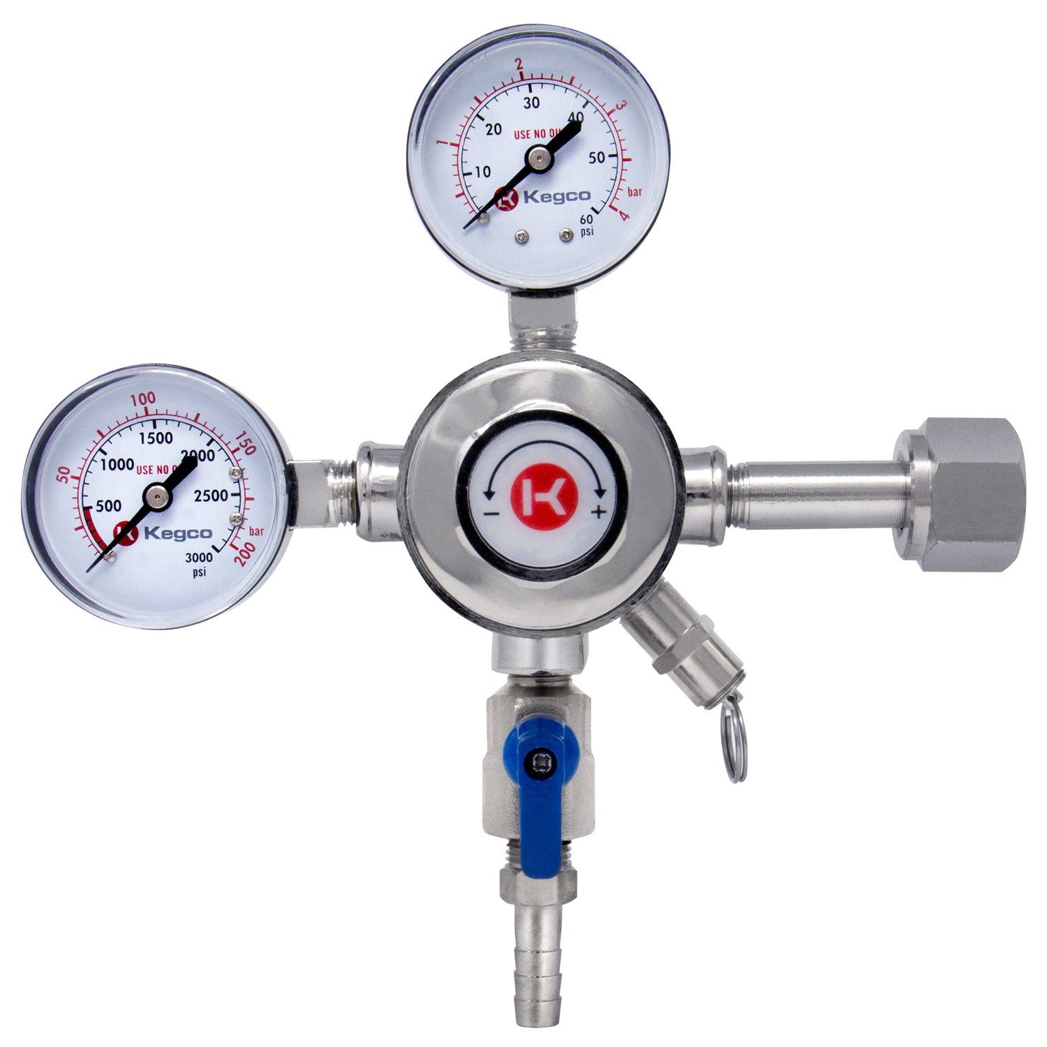 Pro Series Commercial Grade Double Gauge CO2 Regulator