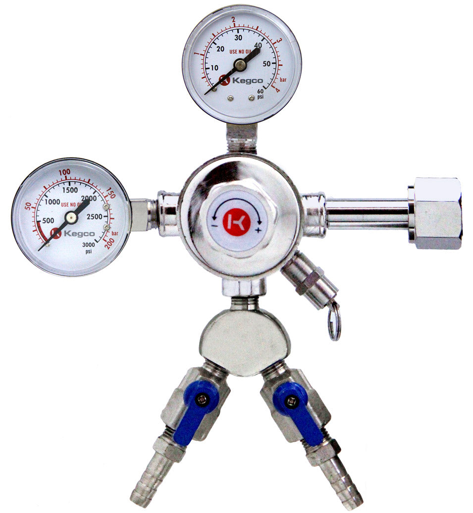 Kegco 542-2 Dual Gauge Regulator