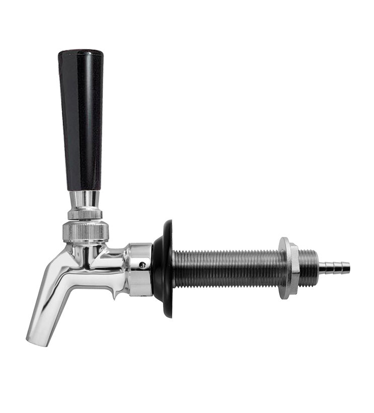 Chrome Beer Faucet with Brass Lever