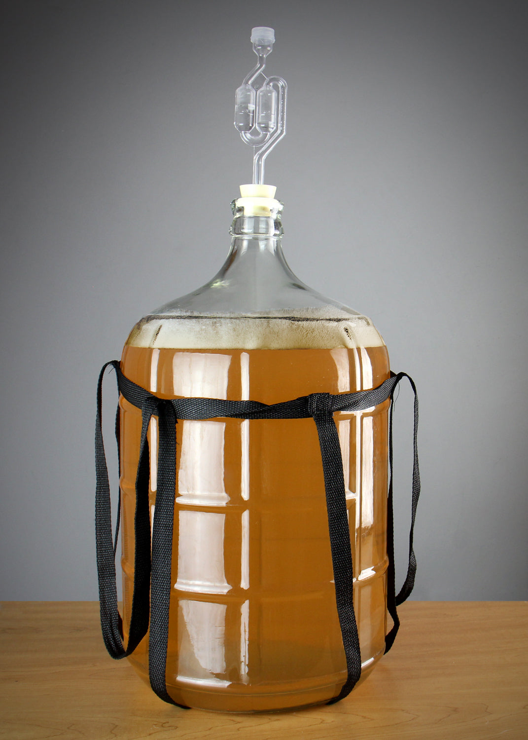 carboy in use