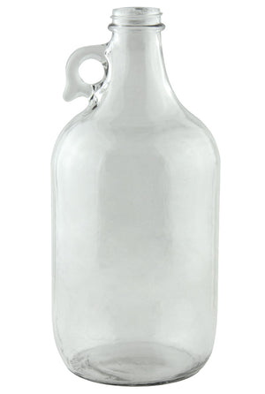 32 oz. Clear Glass Beer Growler