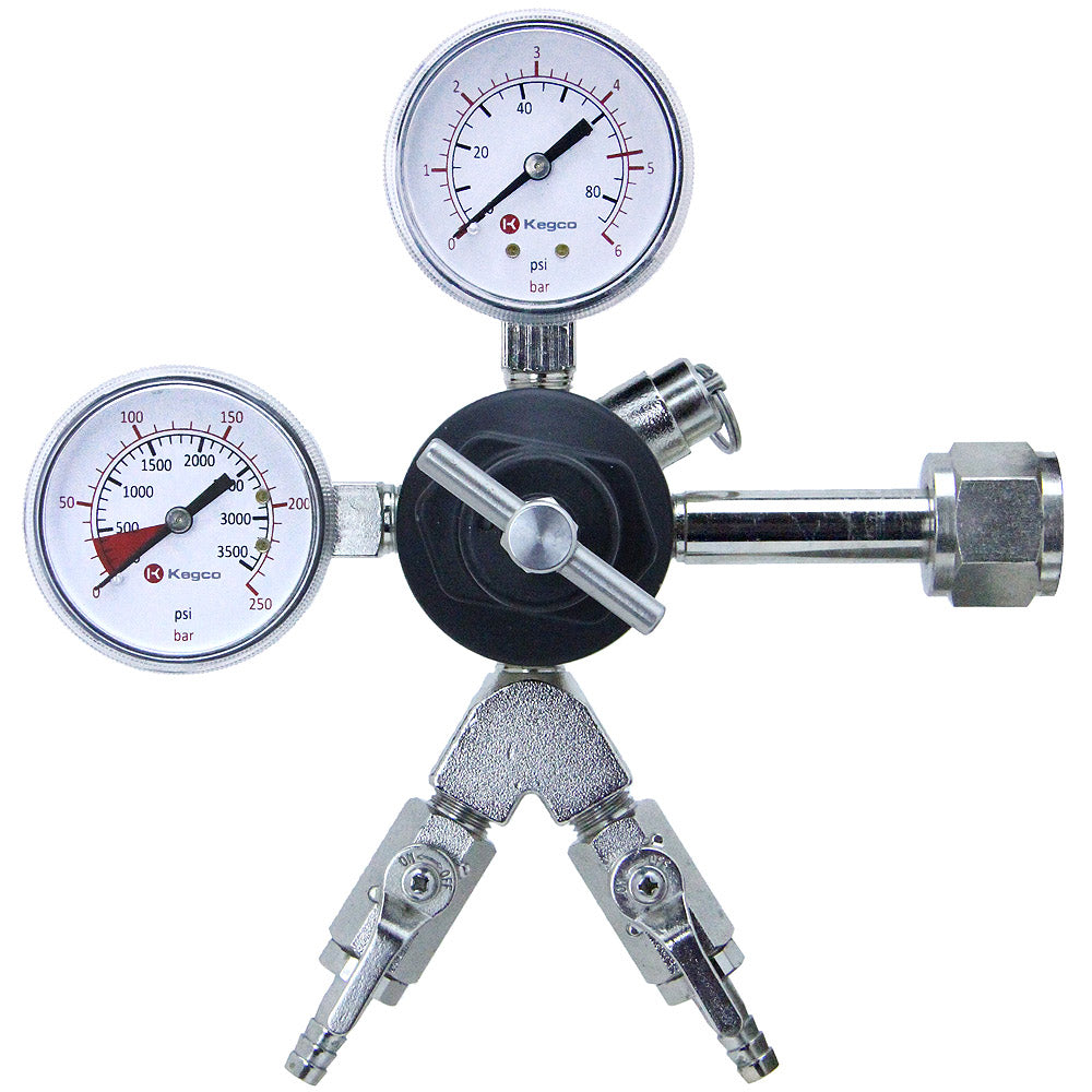 Kegco 762-2 Dual Gauge Regulator