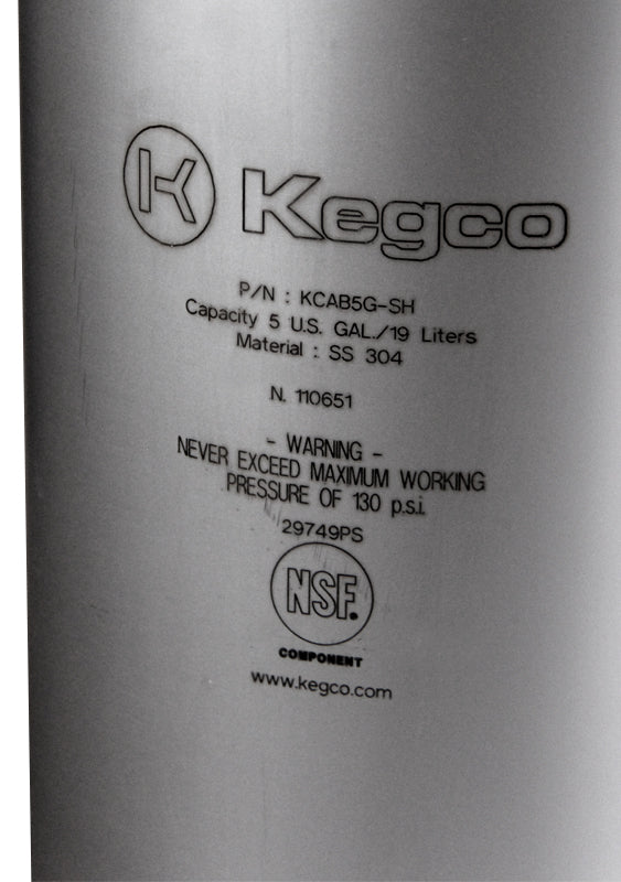 keg info etching