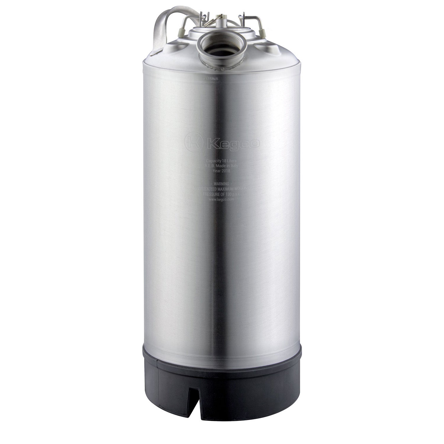 18 Liter Keg Beer Cleaning Can with D System Valve