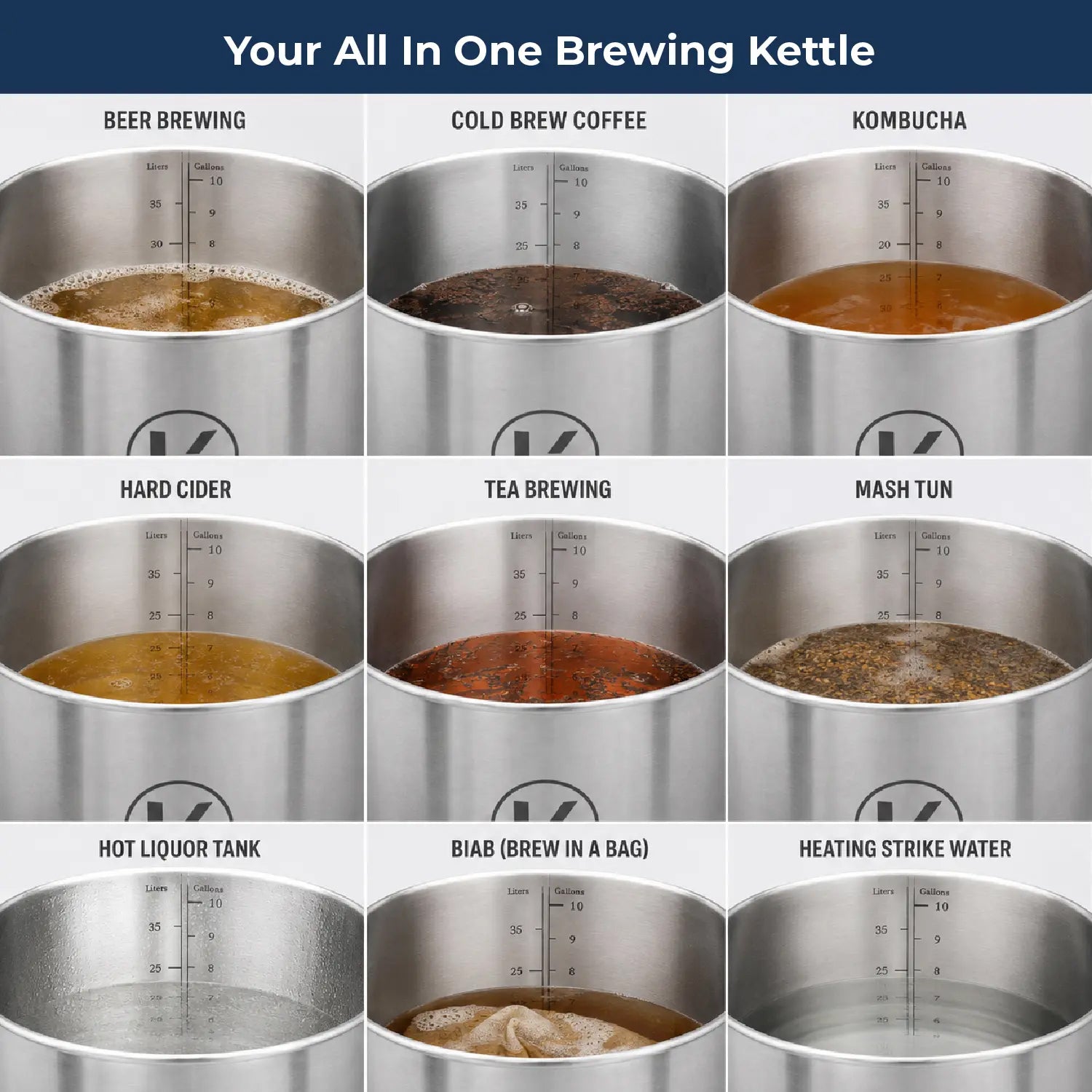all-in-one brewing kettle