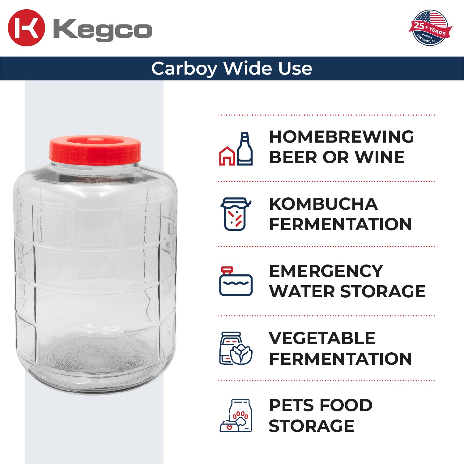 Carboy Wide Use