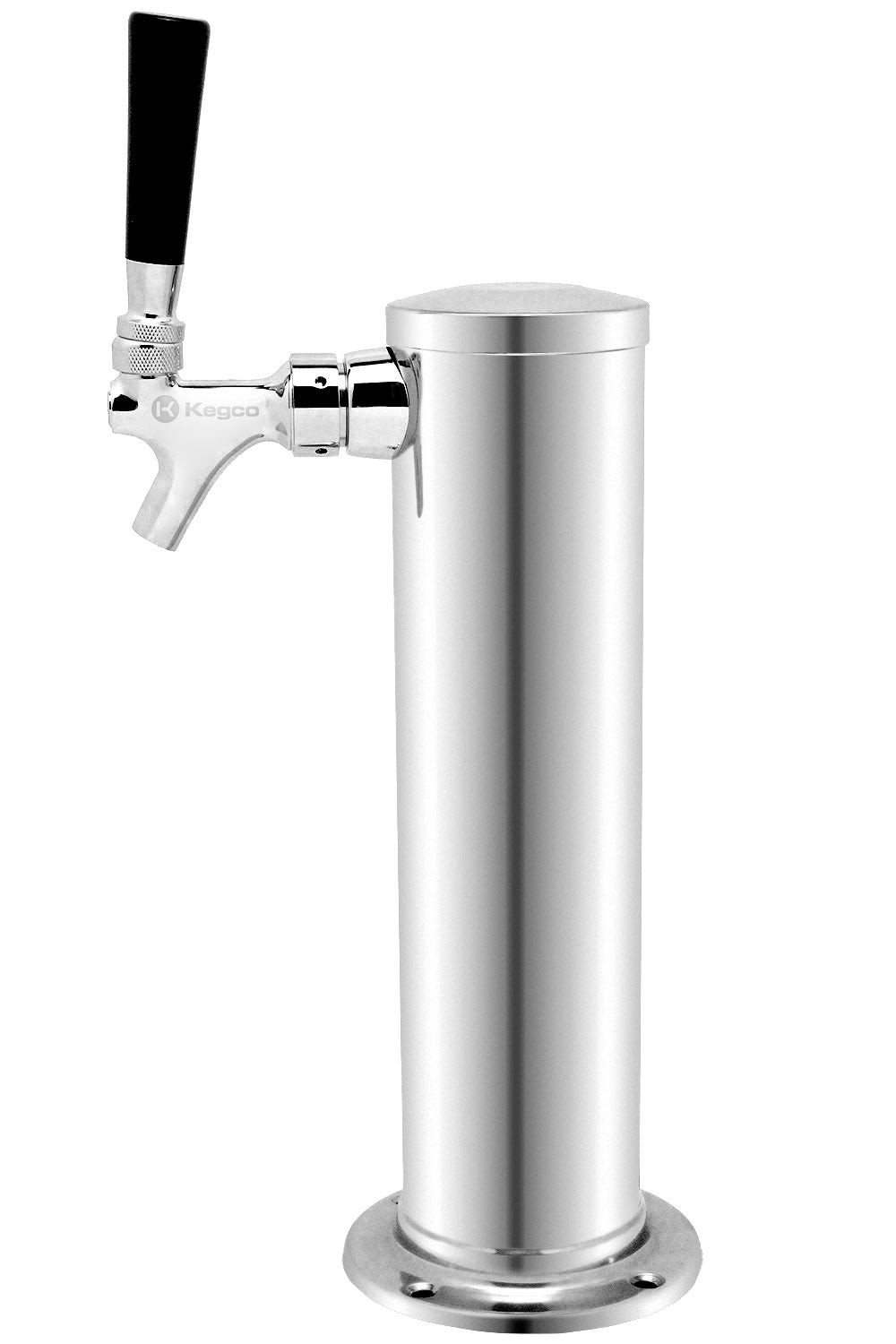 Kegco D4743T-SS Side Angle