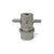 Stainless Steel Custom Double Barbed Gas In Ball Lock Coupler