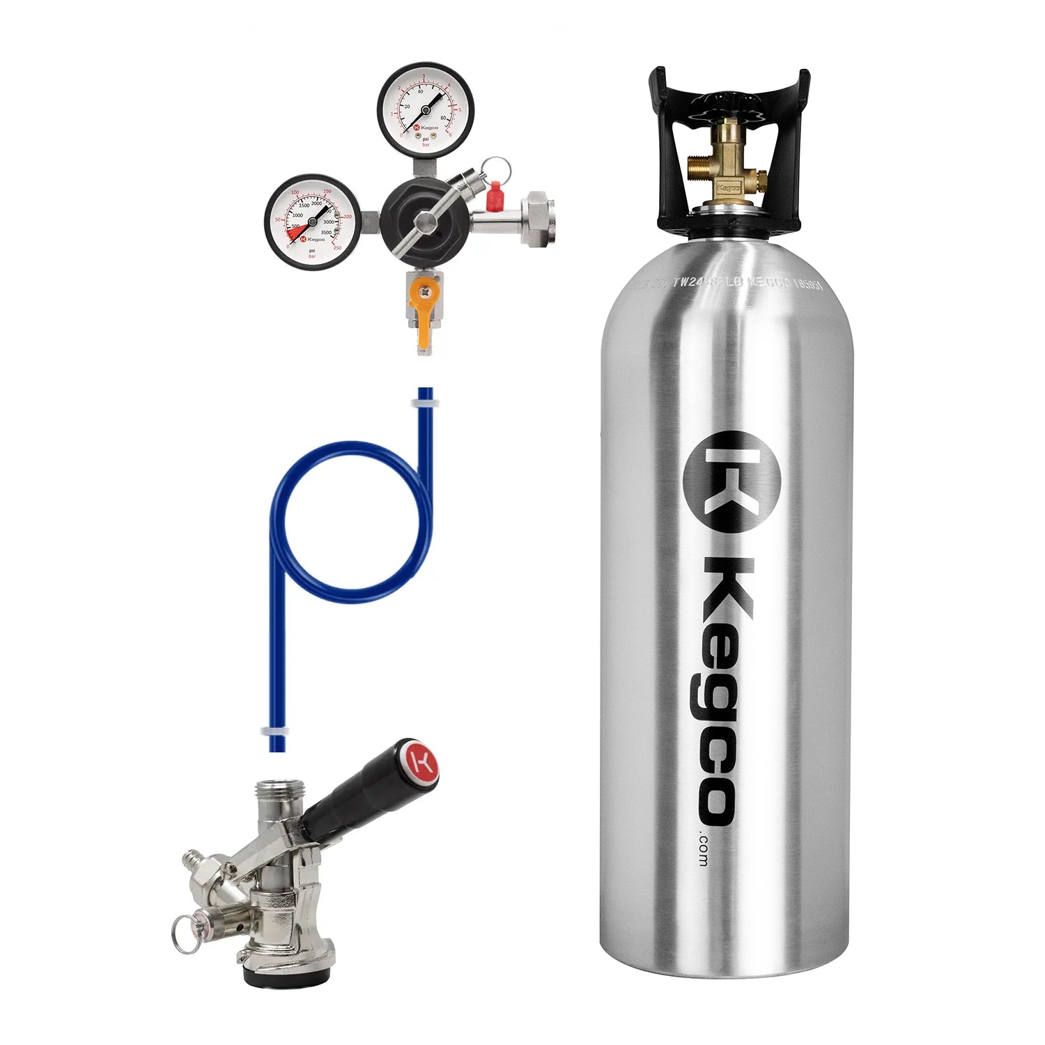 Single Tap Direct Draw Kit with 20 lb. CO2 Tank