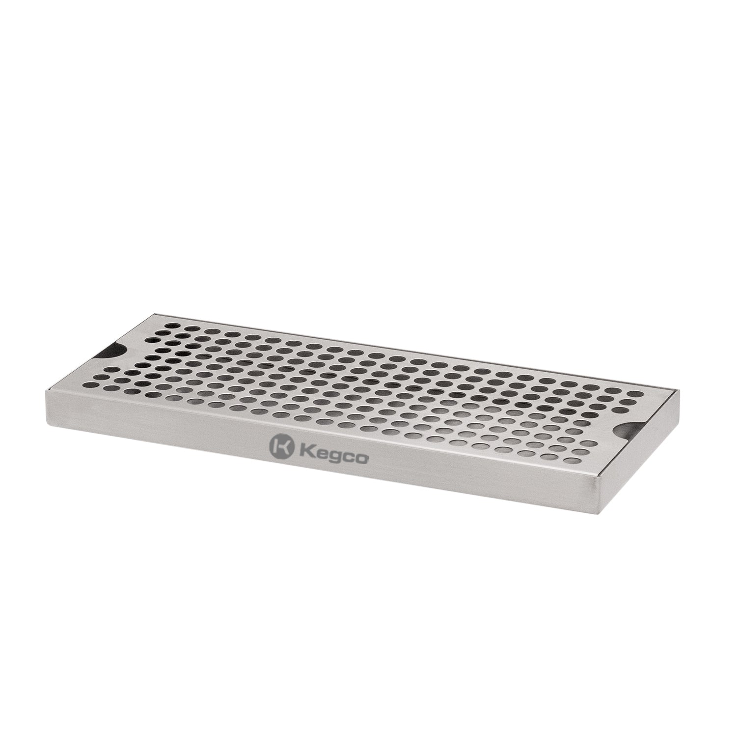 12" Surface Mount Stainless Steel Drip Tray - No Drain