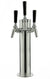 14" Polished Stainless Steel Draft Tower - Perlick Faucets