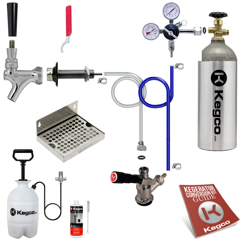 Ultimate Door Mount Kegerator Conversion Kit with 5 lb. CO2 Tank