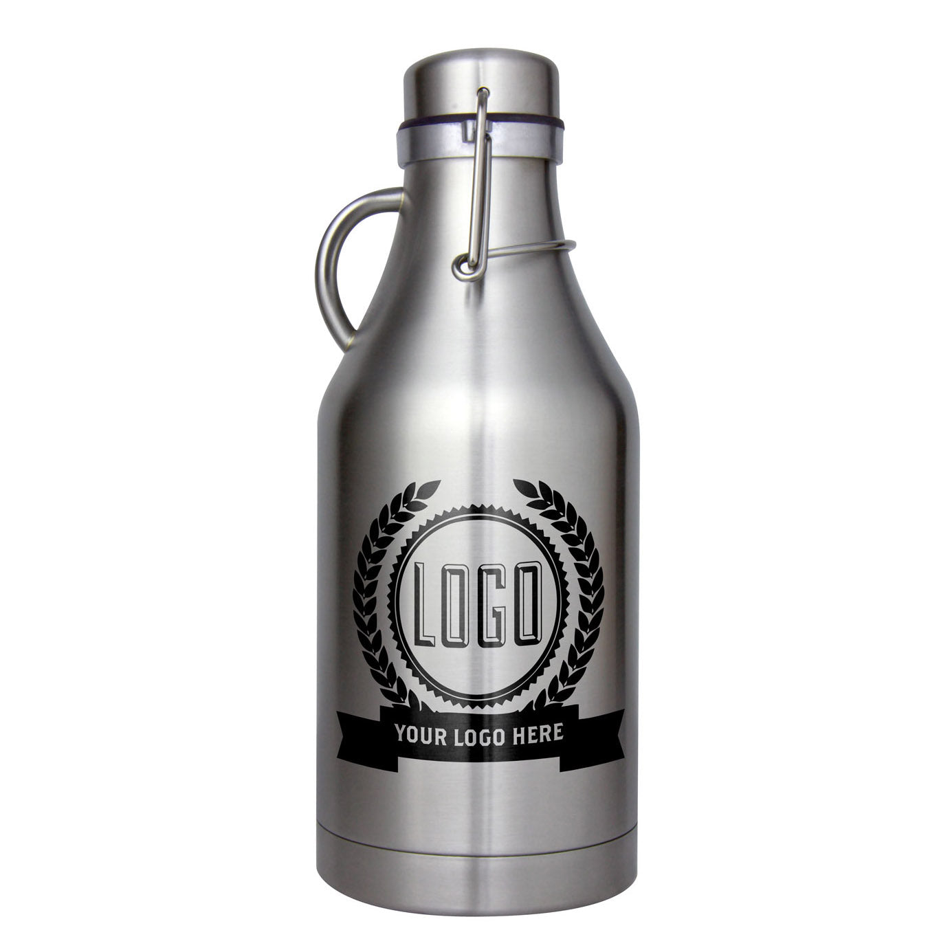 growler with custom design