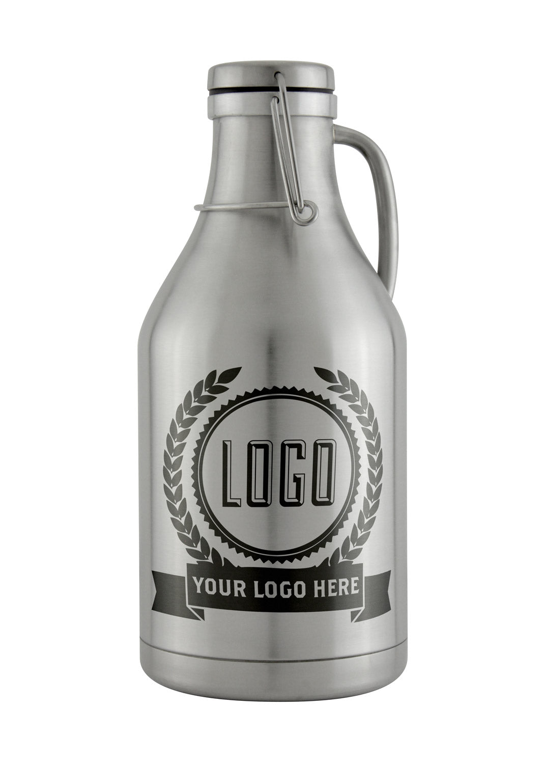 growler with custom design