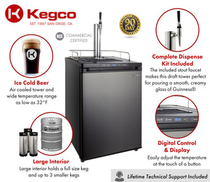 Kegco K309X-GNK Features