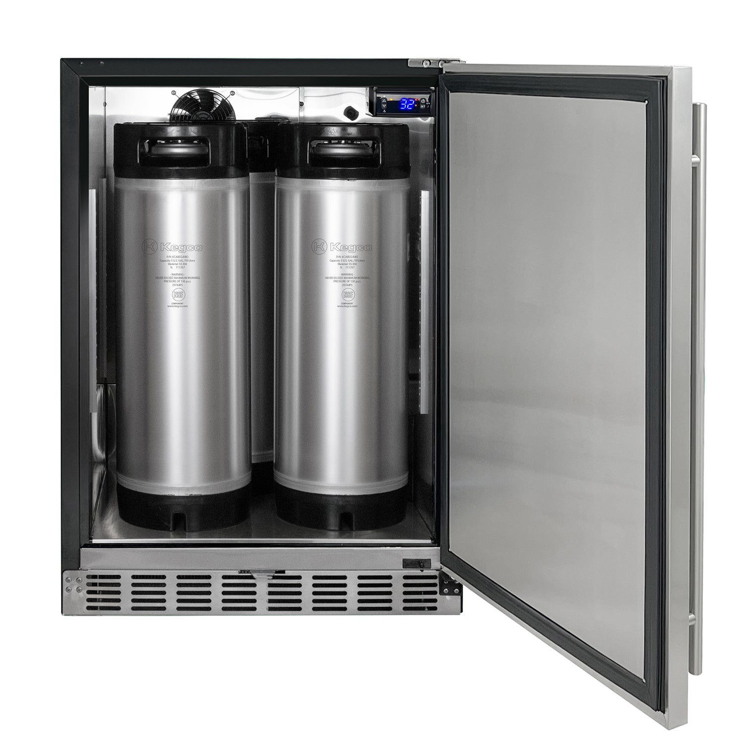 Kegco HBHK38BSU-2 Kegerator