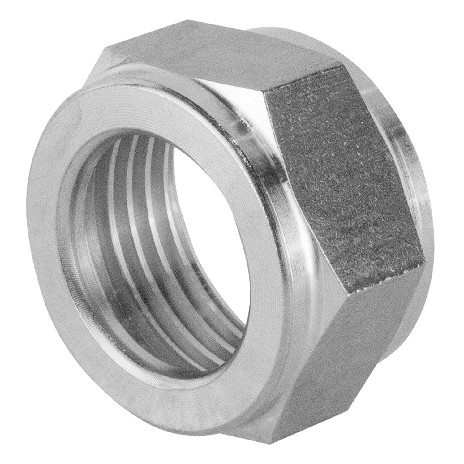 Chrome Coupling Hex Nut
