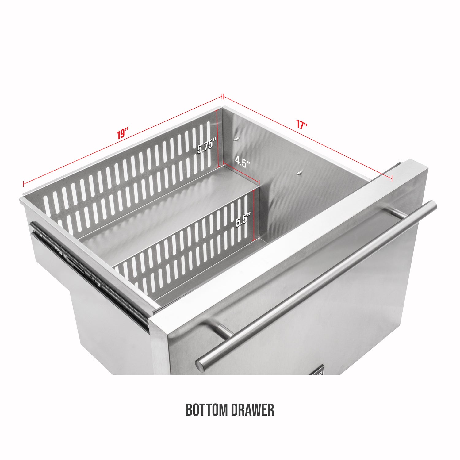 bottom drawer dimensions