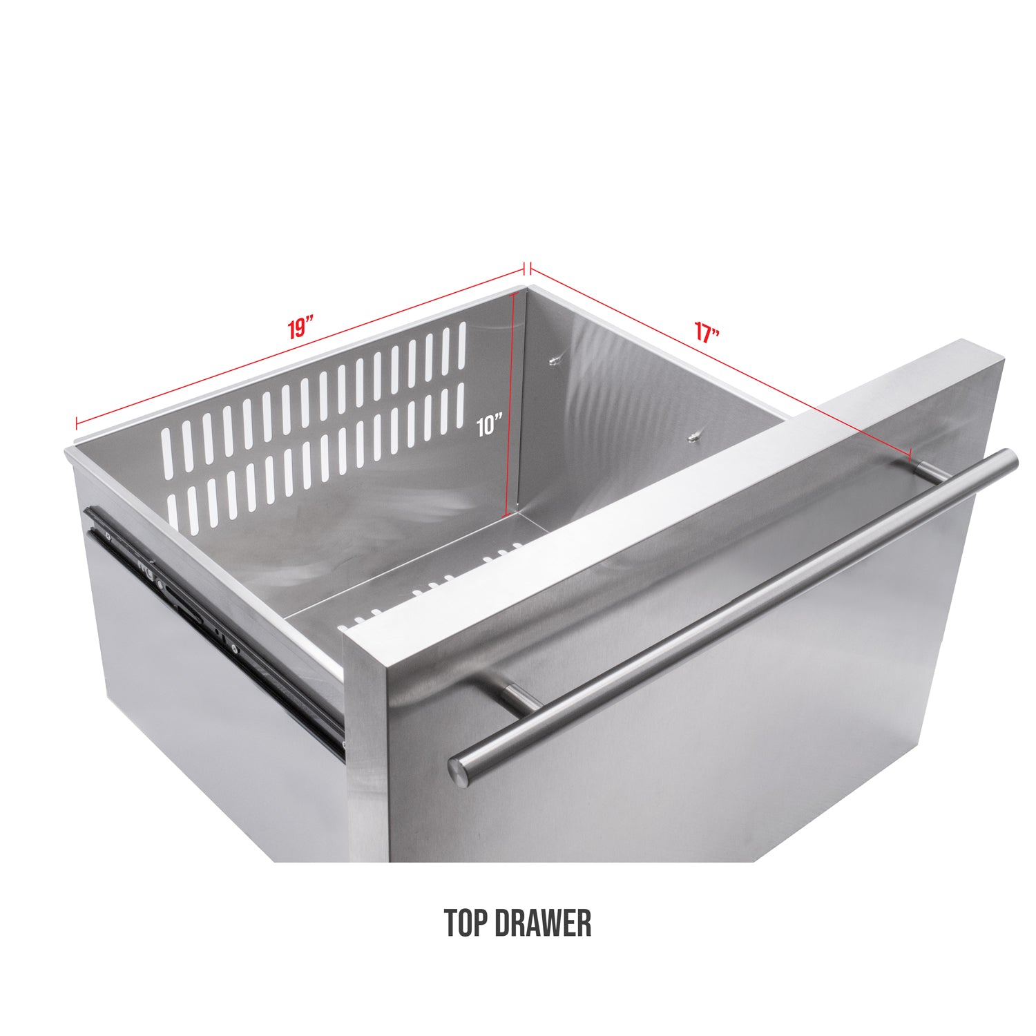 top drawer dimensions