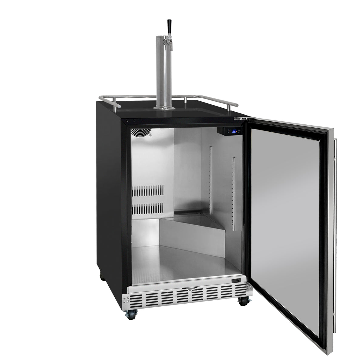 Kegco HK38BSC-1 Kegerator - Open