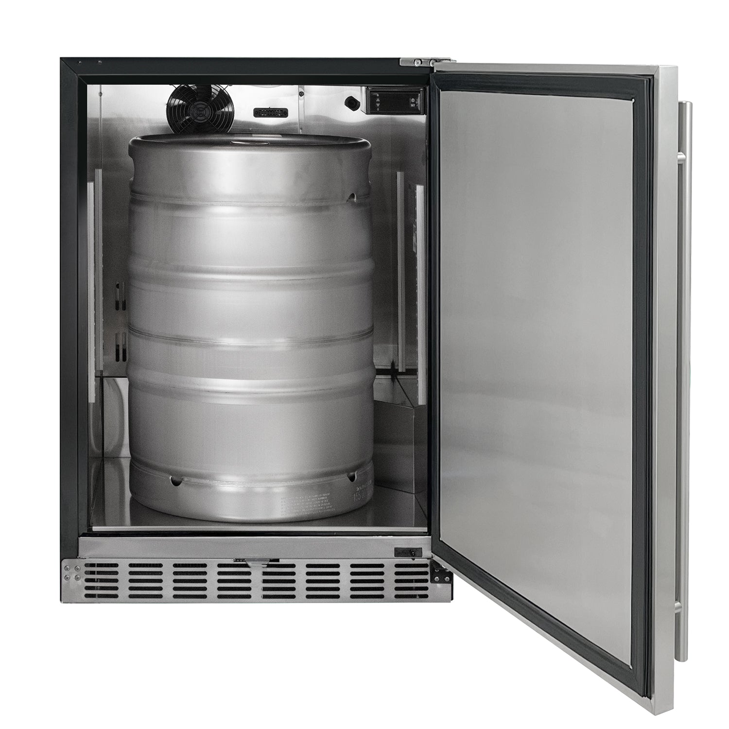 Kegco HK38 24 inch stainless steel kegerator