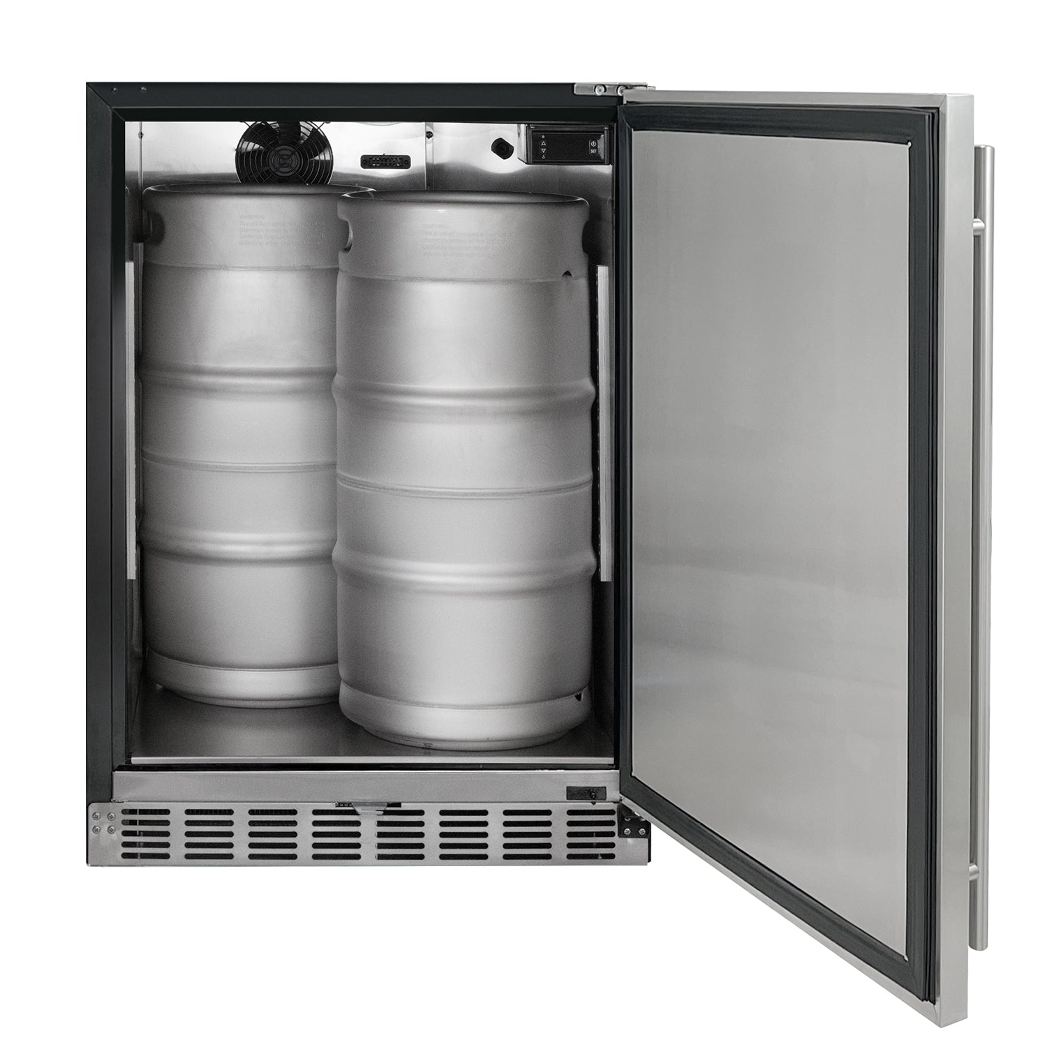 Kegco HK38 24 inch stainless steel kegerator