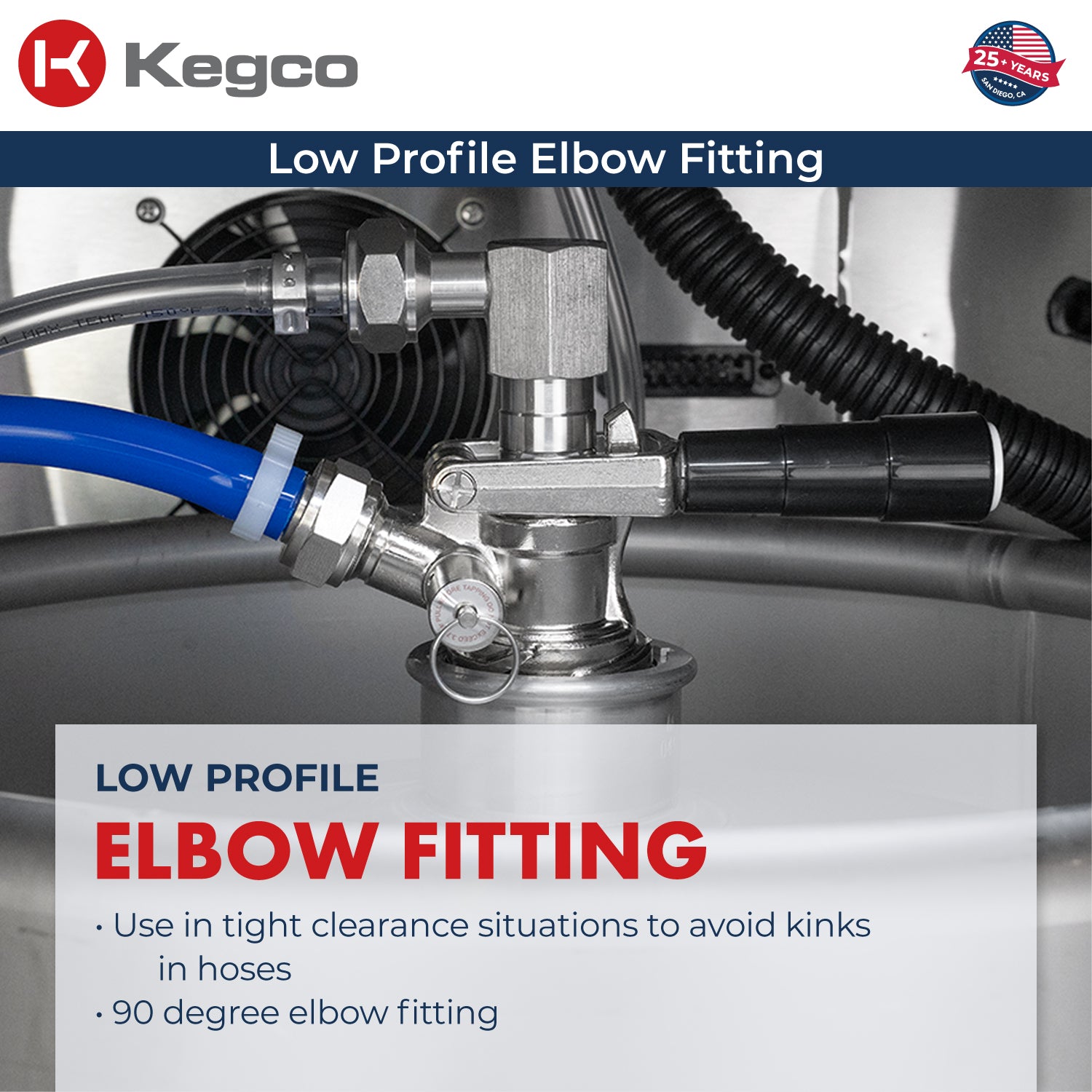 Low Profile Elbow Fitting