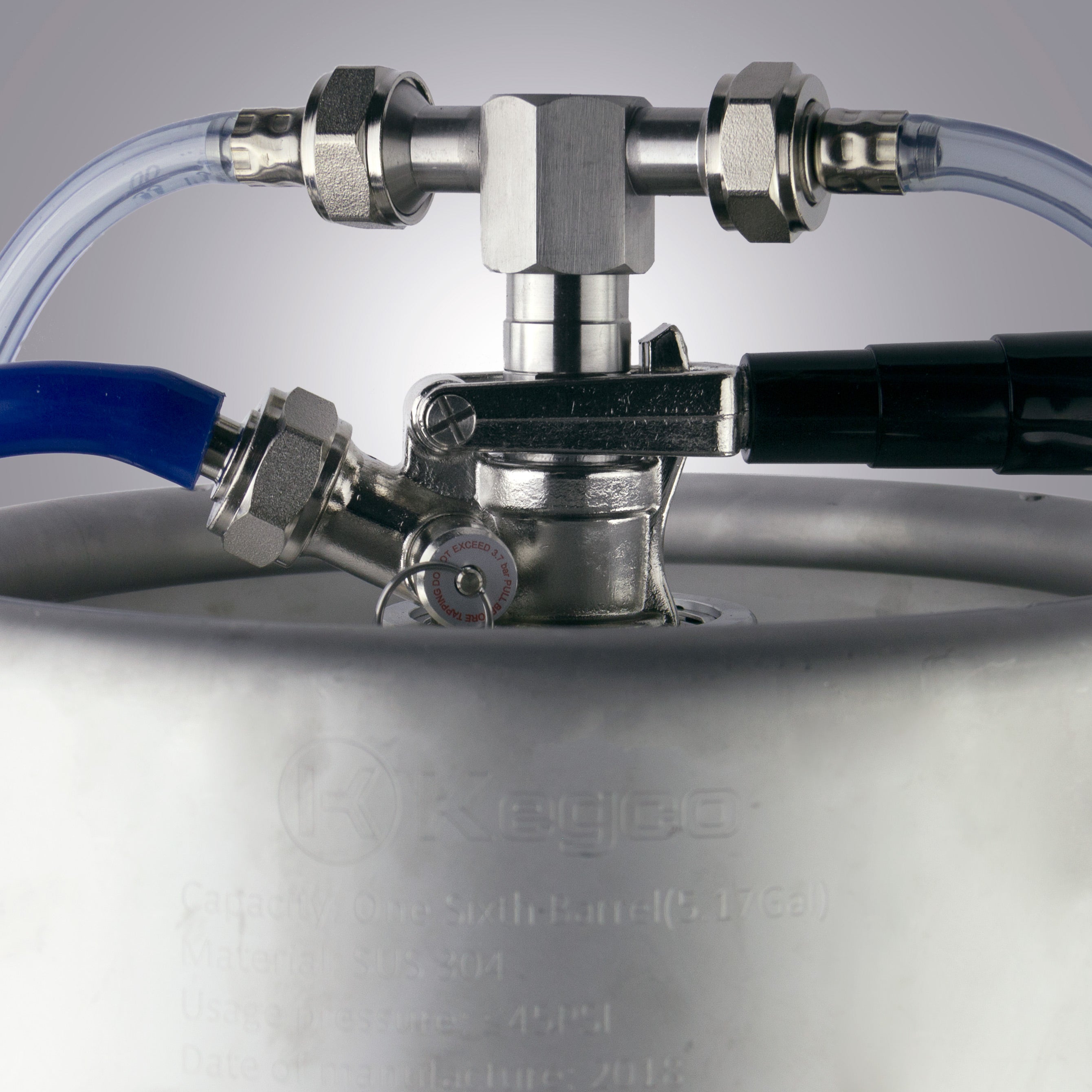 Two Product Beer Elbow Fitting