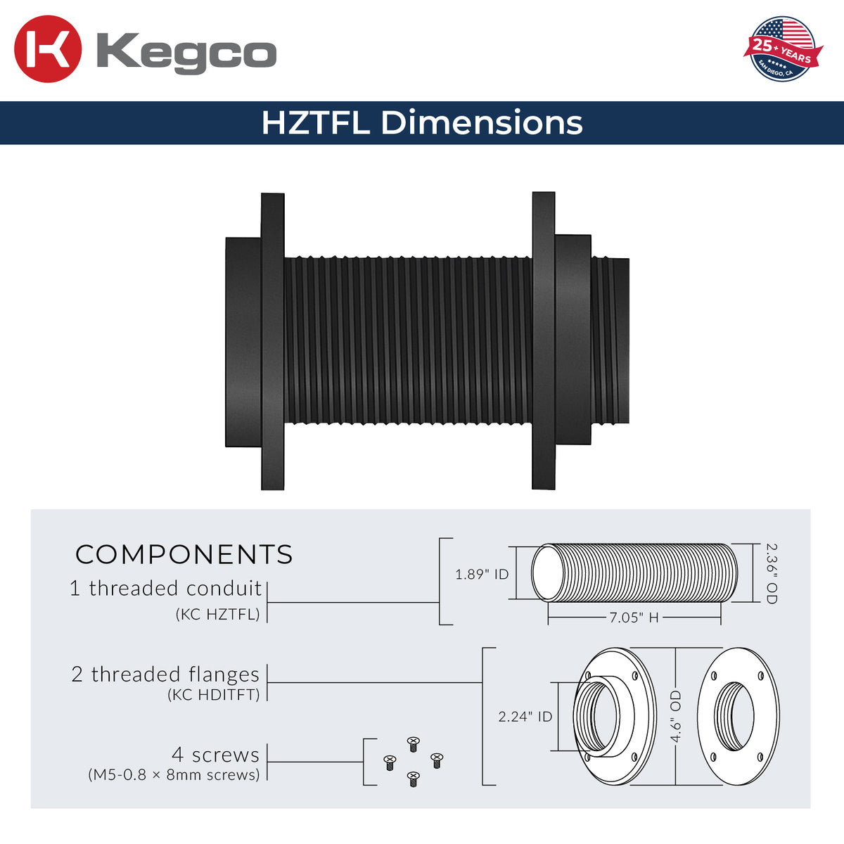 HZTFL Dimensions