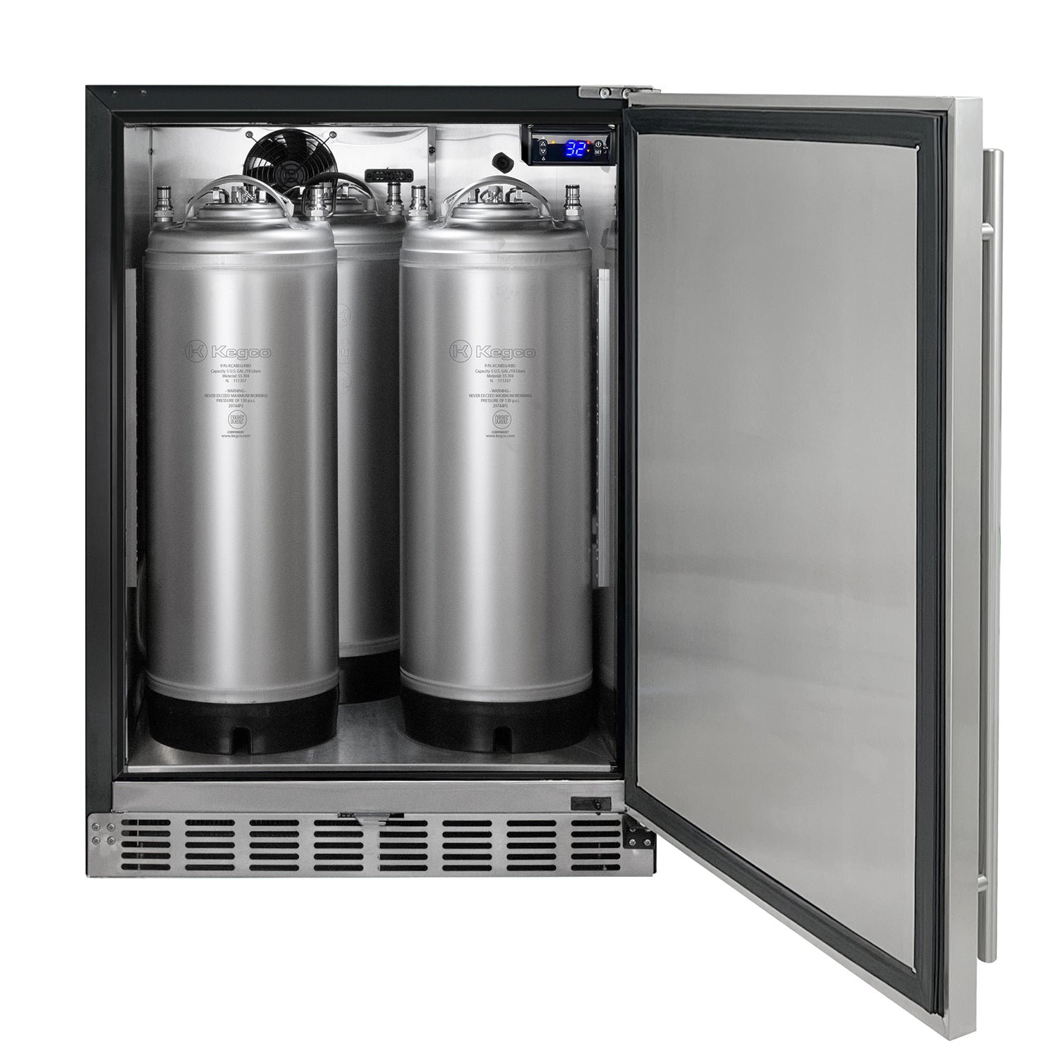 Locking Stainless Steel Door